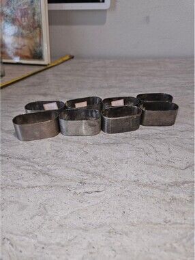 Vintage audrey metal napkins ring